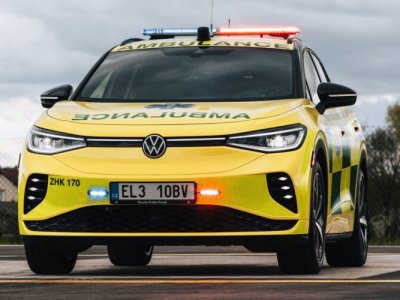 ELEKTROMOBIL VOLKSWAGEN NOVĚ VE SLUŽBÁCH ZZS KHK