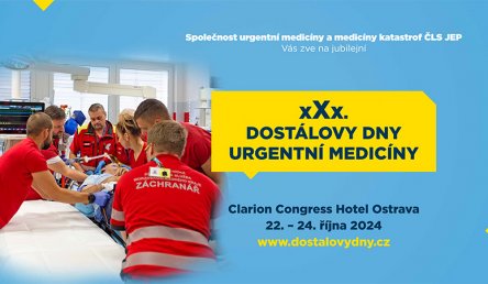 XXX. Dostálovy dny urgentní medicíny