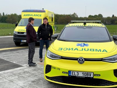 ELEKTROMOBIL VOLKSWAGEN NOVĚ VE SLUŽBÁCH ZZS KHK