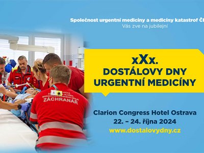 XXX. Dostálovy dny urgentní medicíny